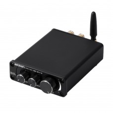 BRZHIFI Mini Power Amplifier TPA3116 2-Channel 50W+50W HiFi Bluetooth5.0 Stereo Audio Amplifier