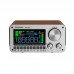 HRD-802 Retro Smart Wooden Full Band Radio Receiver Dual Speaker FM/MW/SW/VHF/UHF/AIR/WB RX Bluetooth5.2