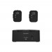 WP-12 2.4GHz Wireless In-Ear Monitor Transmission System with Charging Slot One Transmitter to Two Receivers