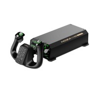 MOZA AY210 Yoke Force Feedback Base and MOZA MFY Yoke Flight Simulator for Realistic Sim Experience