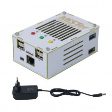 Mini MiSTer Game Console Cyclone V SoC FPGA Development Board (White Case) with 32GB TF Card