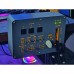 PETG 3D-printed Light Landing Gear Control Box for 2020 FENIX320 Flight Racing Game Simulator