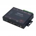 HF2221A Industrial Grade 2-Port Serial Server RS232/485/422 to Wifi/Ethernet w/ Suction Cup Antenna