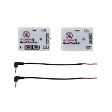 2.4G FPV Head Tracker Module Head Tracking Module TX RX Module with Battery for Fixed Wing Drones