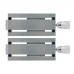 Precision Cross Mini Manual Sliding Table Linear Rail X/Y Axis Platform + B Clamp for Digital Control CNC Processing