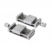 Precision Cross Mini Manual Sliding Table Linear Rail X/Y Axis Platform + B Clamp for Digital Control CNC Processing