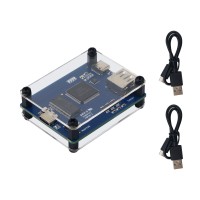 Opensource USB Bus Analyzer Board with 2xType-C Cables USB Sniffer USB2.0/1.1 Bus Protocol Debugging for CPLD/FPGA Learning
