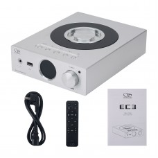 SHANLING Silvery 220V EC3 HiFi CD Player Hard Drive USB Flash Drive Audio Player Bluetooth Headphone Amplifier DAC ES9219C