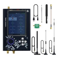 HamGeek 1MHz-6GHz HackRF One R10 V2.0.x + Portapack H2M w/ Metal Shell + 5 Antennas + USB Cable + LNA