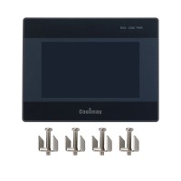 Coolmay MX3G-43C-22MT 4.3" HMI PLC All in One HMI with Built-in PLC (12DI 10DO Transistor Output)