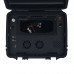 Black Emergency Radio Communication Box with Metal Panel Dedicated for YAESU FTM-150R Radio Station
