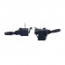 V99 Car Light Turn Signal Wiper Switch Adapter Racing Game Simulator Steering Wheel Accessory (Support Key Start) for PXN V99