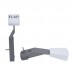 Classic Boeing 737 Throttle Kit Flight Game Simulator Accessory Support Multiple Backstepping Methods for Honeycomb