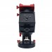 TeSeek HM-17PE Harmonic Equatorial Mount EQ Mount (Red) with 18KG Load Capacity + Pier Extension