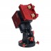 TeSeek HM-17PE Harmonic Equatorial Mount EQ Mount (Red) with 18KG Load Capacity + Pier Extension