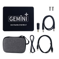 Gemini PowerBox & Hub Mini V2 USB3.1 Hub High Speed Astronomical Power Management Box without Dovetail Plate