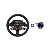 CONSPIT 310 APEX Sim Racing Wheel Steering Wheel Force Feedback and 2.99" LCD + CDR Quick Release
