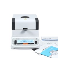 MD-610A 0.005g High Precision Halogen Moisture Analyzer Herbal Moisture Tester Sludge Solid Content Detector