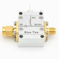 0.01-4.2GHz 50ohms DC Bias Tee RF Feedback High Current DC Block with SMA Male to Female Connector