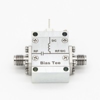 0.01-4.2GHz 50ohms DC Bias Tee RF Feedback High Current DC Block with Stainless Steel SMA Female to Female Connector