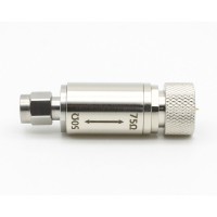 DC-3GHz Impedance Converter 50ohms to 75ohms/75ohms to 50ohms RF Impedance Adapter (SMA Male to F-Type Male Connector)