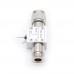 0.01-3GHz Bias Tee 2A High Current 50V RF DC Block 75ohms with N-Type Female to Male Connector