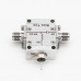 100kHz-1.0GHz 2A High Current Bias Tee 50ohms 50V RF DC Block with Stainless Steel RF-SMA Female to RF/DC-SMA Female Connector