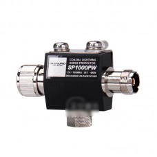 SP1000PW DC-1GHz Portable Base Station Antenna Coaxial Lightning Surge Protector Waterproof Lightning Arrester