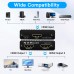 NK-H12 8K HDMI-compatible Video Splitter 8K60Hz/4K120Hz/1080P240Hz EDID Emulation Compatible with Multiple Devices