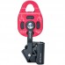Red Heavy Load Lifting Ascender Movable Pulley 400KG for Air Conditioner Hoisting/Rescue Supplies Lifting