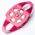Side Panel Single Pulley Portable 7075 Aviation Aluminum Climbing Pulley 30KN for Outdoor Mountaineering/Rescue