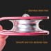 Side Panel Single Pulley Portable 7075 Aviation Aluminum Climbing Pulley 30KN for Outdoor Mountaineering/Rescue