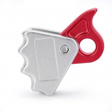 15KN Manual Control Anti-fall Device Aluminum-magnesium Alloy Climbing Safety Rope Locker for 9-12mm Ropes
