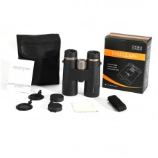 12X42BO-ED Black ED Binocular Telescope HD BAK4 Prism High Precision Night Vision Goggles IP67 Waterproof