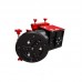 Teseek Red SA-17 Harmonic Equatorial Mount 400:1 Reduction Driving Support for ZWO Box/NINA/Onstep with Handheld Controller