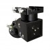 Teseek Black SA-17 Harmonic Equatorial Mount 400:1 Reduction Driving Support for ZWO Box/NINA/Onstep with Handheld Controller
