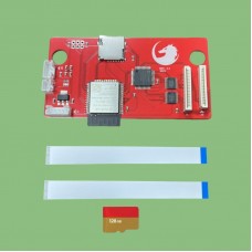 High Performance Noise Reduction Fenrir CD Drive Simulation Board + 128G SD Card for Sega Saturn Game Consoles
