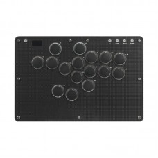 T16-Texture 16-Button Game Keyboard Hitbox Haute42 Fighting Game Joystick Arcade Leverless Controller