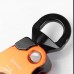 Aluminum Alloy Universal Double Pulley 44KN Outdoor Hiking Rope Climbing Pulley Support 13mm Ropes