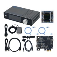 CapDMA D60 Video Overlay Box 4K Adaptive Fuser HDMI-compatible + Cap75T DMA Hardware Board + KMBox NET Controller