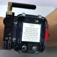 DSTIKE AI ChatbotWatch Adeline Embedded Intelligent Programmable Watch ESP32S3 Development AI Watch