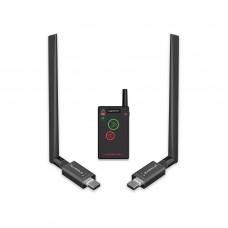 SuperCue Dual Version Intelligent Green Laser PPT Controller Wireless Presentation Controller with Two Receivers