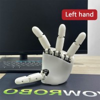 AmazingHand Open-Source Robotic Hand (Package 4: Assembled Left Hand with Soft Rubber Fingers)