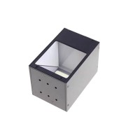 JS-CUL-60 60x60mm Coaxial Light Machine Vision Light White/Blue/Green/Red LED for Industrial Cameras