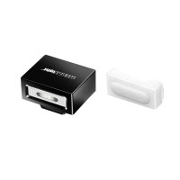 MEDALight F1 Mini Flash Small Camera Flash (Black) Metal Case + Diffuser for Canon Sony Fujifilm