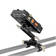 ZGCINE VM-VP1 KIT3 V-Mount Battery Plate with Adjustable Arm & 15mm Rod Clamp for TILTA Camera Cages