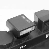 MEDALight F1s Black Ultra-Mini Flash External Flash with Universal Hot Shoe for Most Digital Cameras
