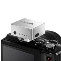 MEDALight F1 GN10 6200K±400K Mini Flash Camera Flash (Silver) for DSLR and Mirrorless Cameras Ricoh
