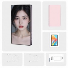SHIMBOL CP5 Lite 1080P 5" Smartphone Rear Camera Selfie Monitor Selfie Screen (Pink Silicone Case)