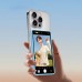 SHIMBOL CP5 Lite 1080P 5" Smartphone Rear Camera Selfie Monitor Selfie Screen (Pink Silicone Case)